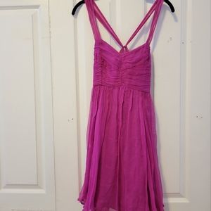 Pink Chiffon Dress